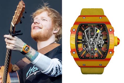 Ed Sheeran watches